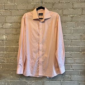 Eton Ganghester 1928 Contemporary Fit Shirt - Size 16.5/ 42